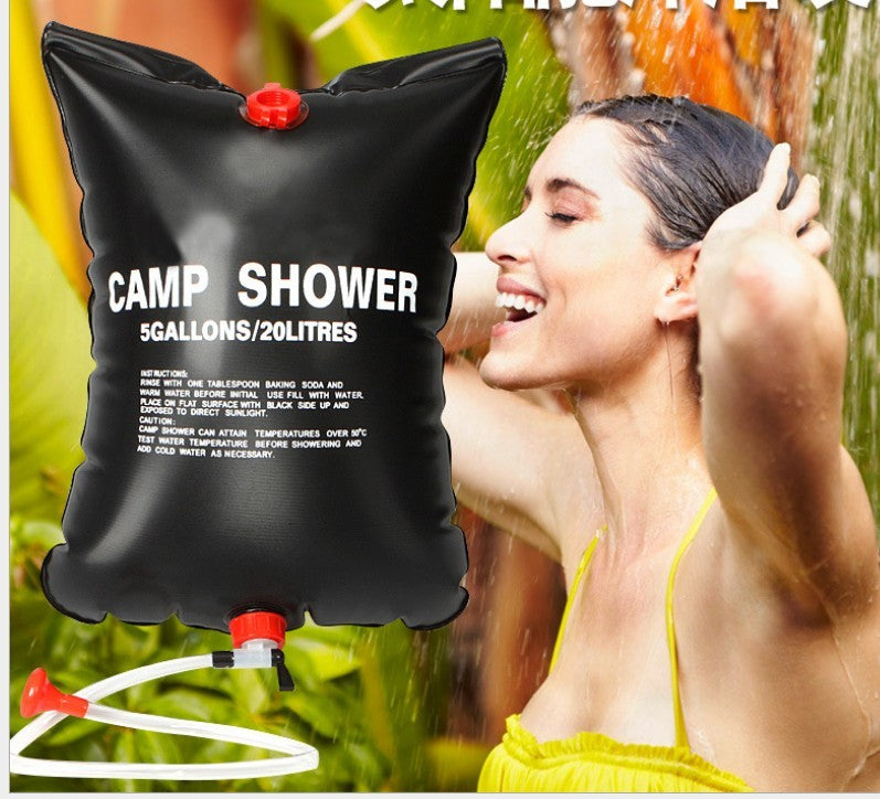 Portable Compact Solar Camping Shower - Cojinn