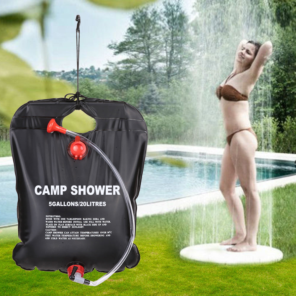 Portable Compact Solar Camping Shower - Cojinn