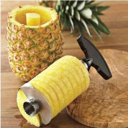 Pineapple Slicer & Peeler - Stainless Steel Cutter & Parer Knife - Cojinn