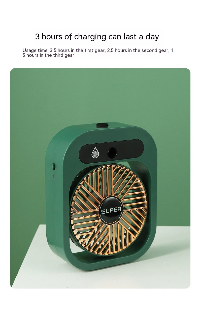 Portable USB Rechargeable Air Cooler & Misting Fan - Cojinn