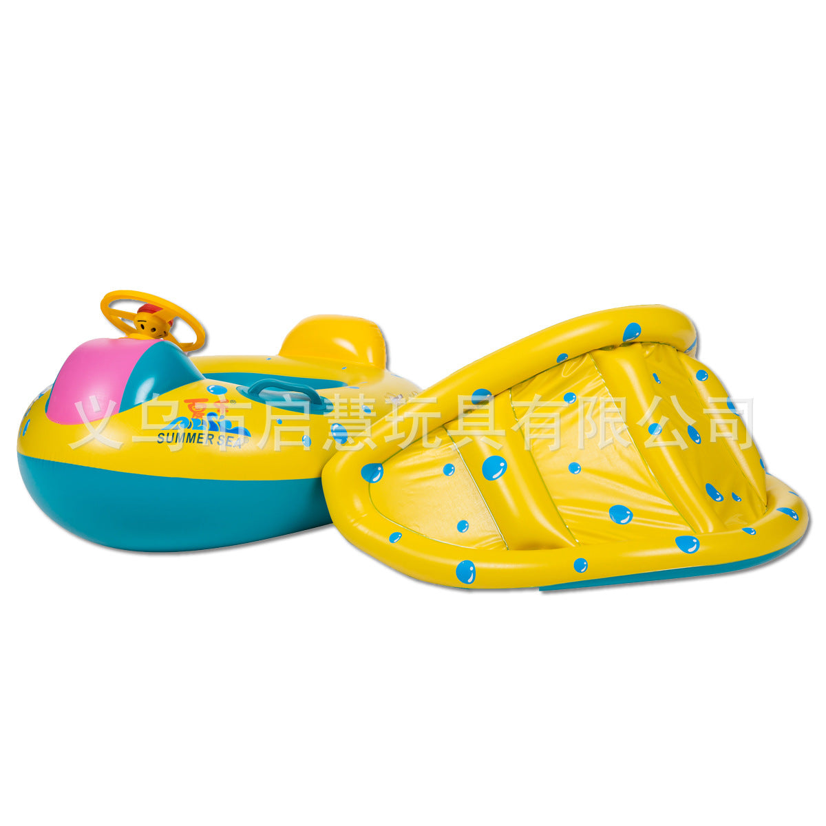 Summer Baby Swimming Pool Inflatable Swim Float Water Fun Pool Toys Swim Ring Seat Boat Kids Water Sport Swimming Ring - Cojinn