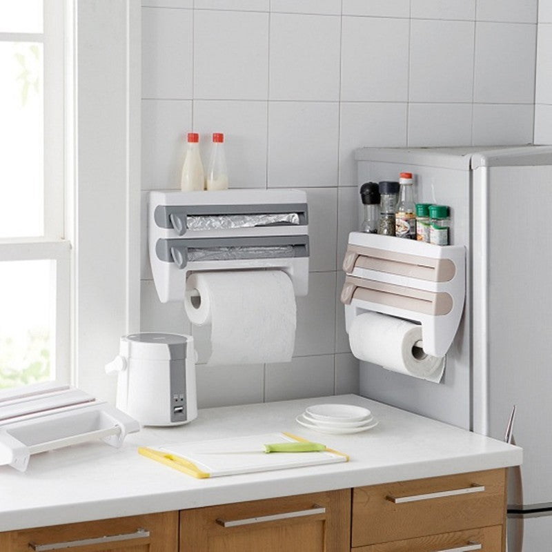 4-in-1 Kitchen Roll Holder & Dispenser - Cojinn