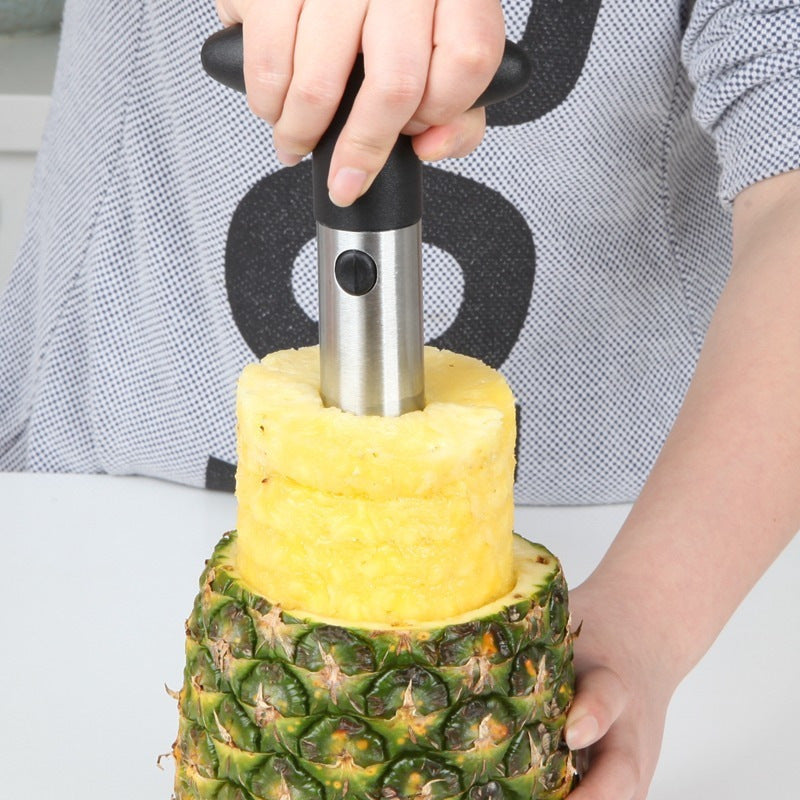 Pineapple Slicer & Peeler - Stainless Steel Cutter & Parer Knife - Cojinn