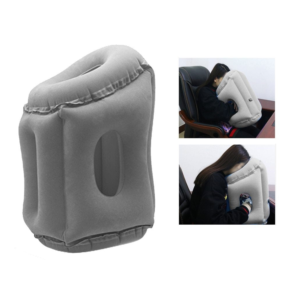 Inflatable Travel Nap Pillow for Office & Airplane - Cojinn