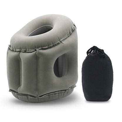 Inflatable Travel Nap Pillow for Office & Airplane - Cojinn