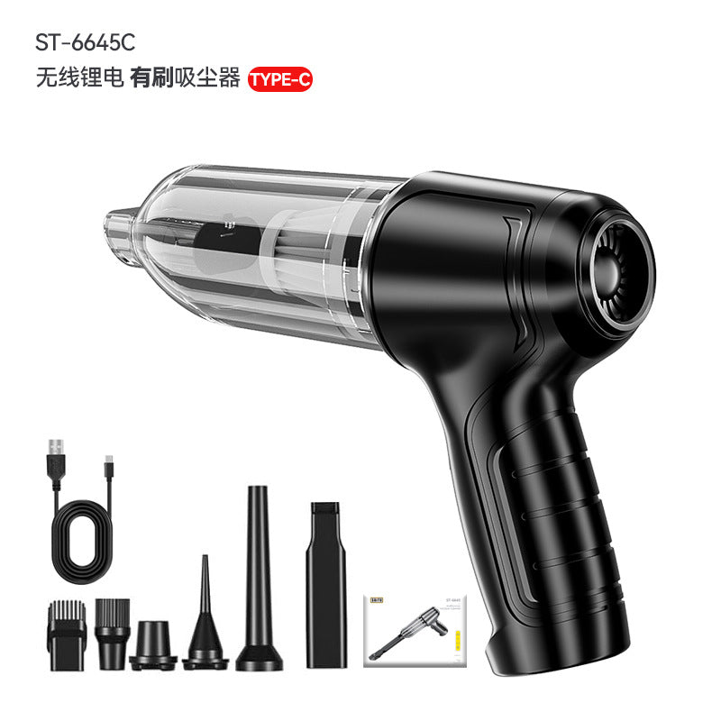 Car Vacuum Cleaner Brushless Motor High Power Vacuum Cleaner Blower Rechargeable Wireless Handheld Home Vacuum Cleaner - Cojinn