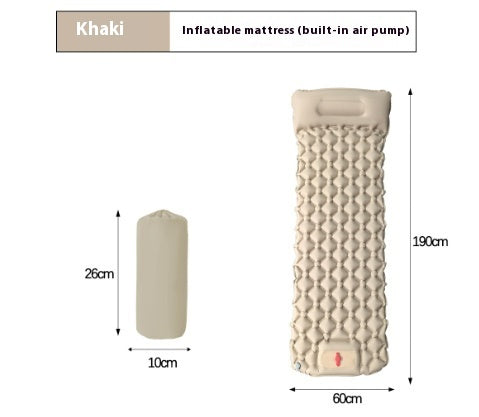 Portable Inflatable Camping Sleeping Pad - Cojinn