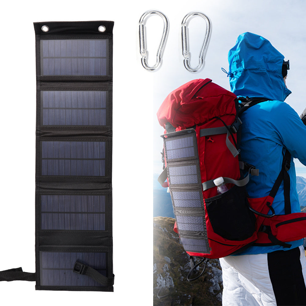 Portable Foldable Solar Panel for Outdoor Travel - Cojinn