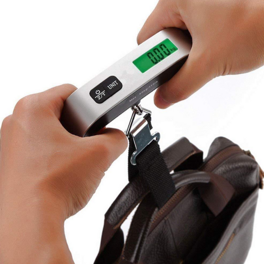 Portable Luggage Scale in use